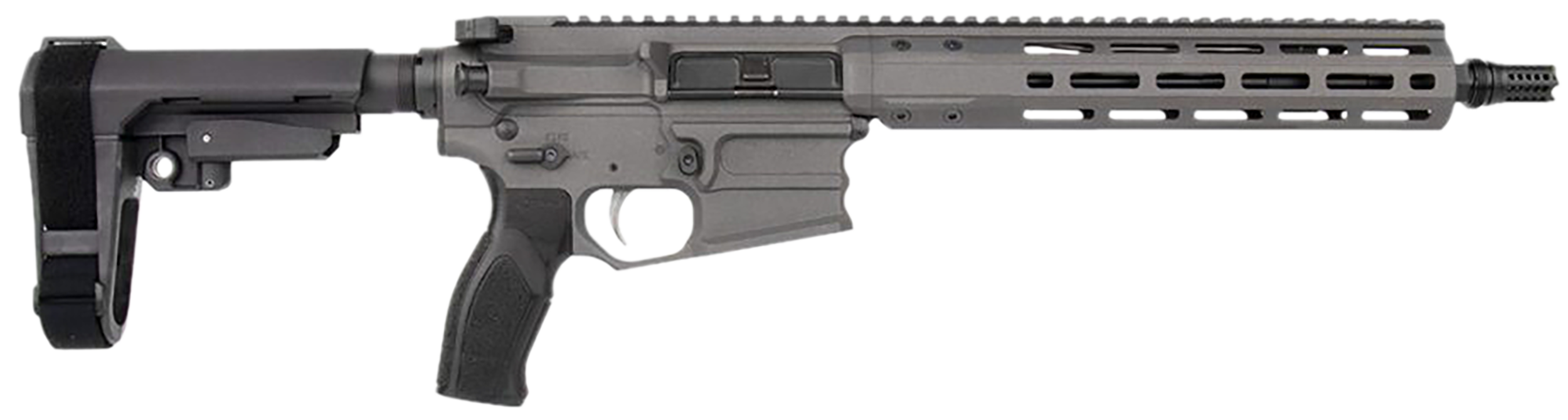 Cobalt Kinetics CKPROLITE556115CKG Pro Light  223 Rem/5.56 NATO  11.50" CK Green Picatinny Rail Aluminum Receiver, M-LOK Handguard, SB Tactical SBA3 Brace Black Polymer Stock, Black Polymer Grip