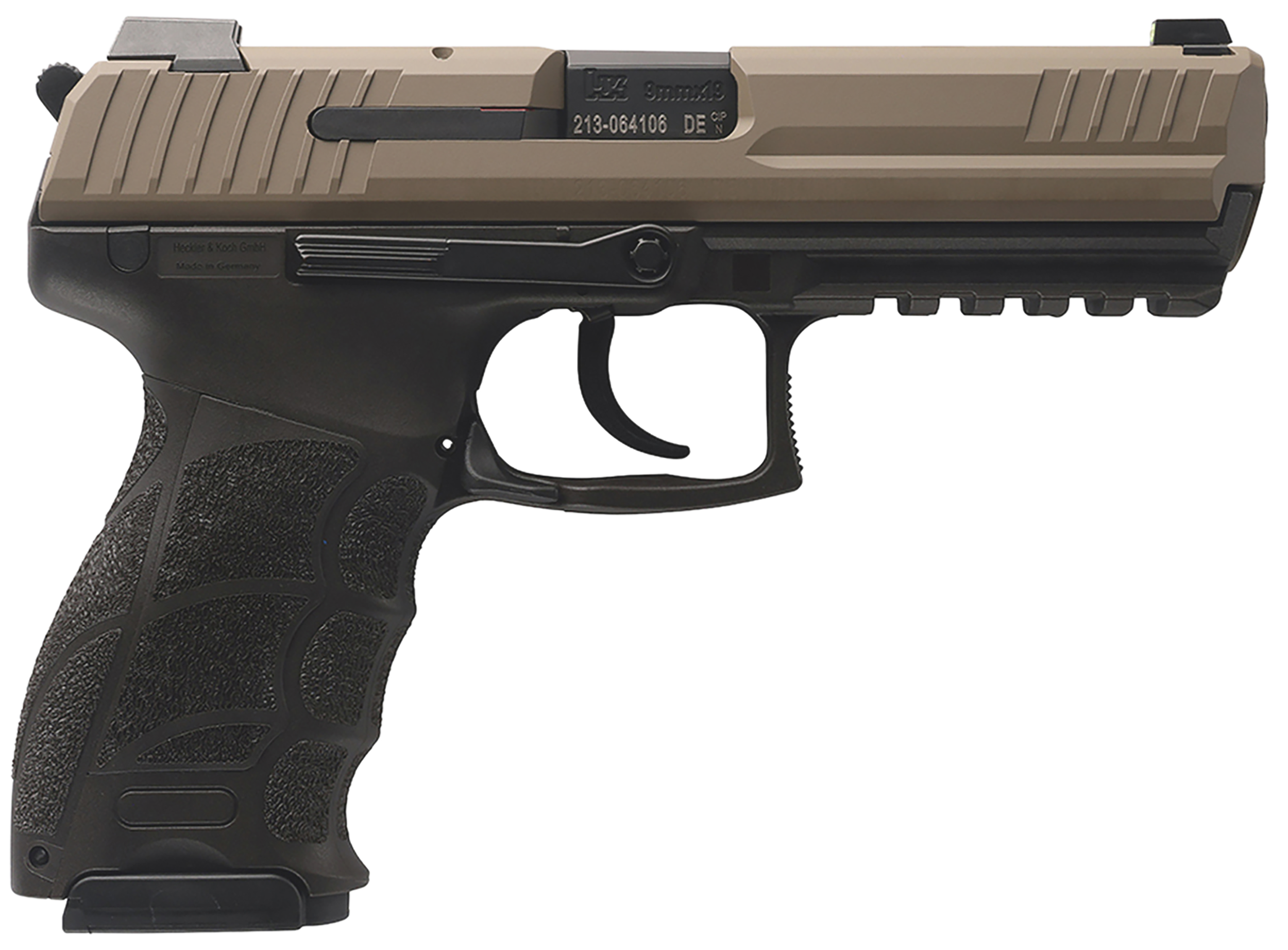 Heckler & Koch P30L 9mm Luger 4.45" Barrel 17+1 Rounds Flat Dark Earth