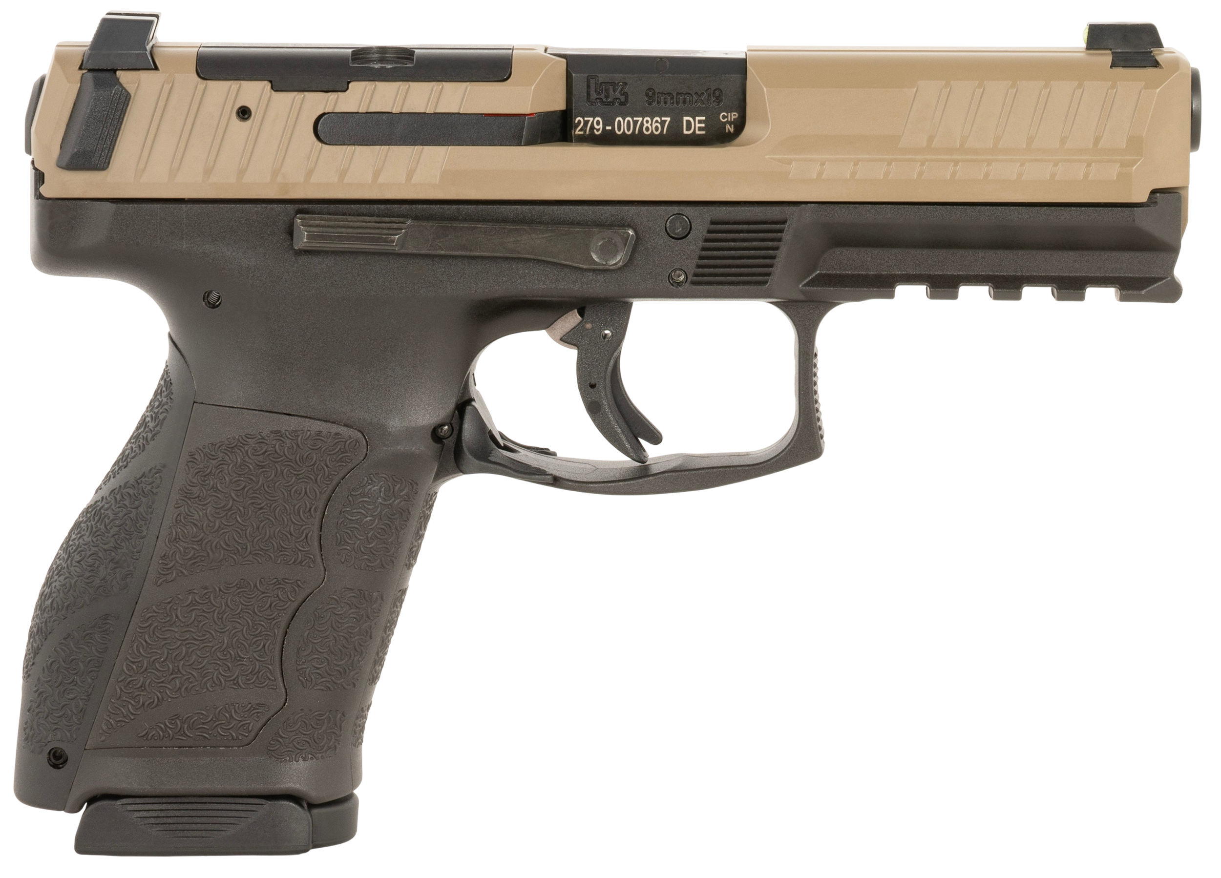 Heckler & Koch VP9F 9mm Luger 4.7in 15+1 Capacity Polymer Frame Finish
