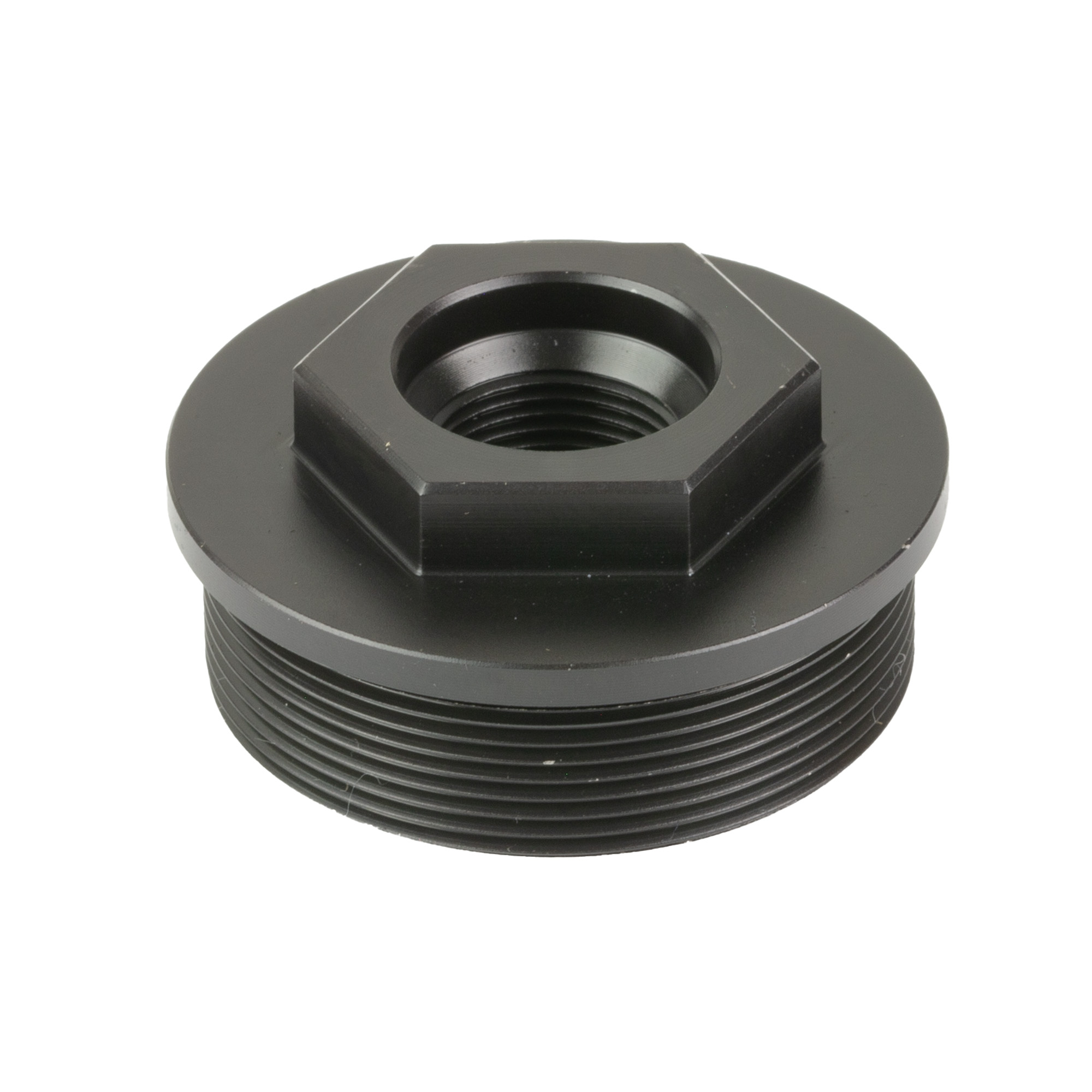 Cmmg Zeroed Hub Mount 1/2x28 Stainless Mount for 9mm 5.56 300 Blackout