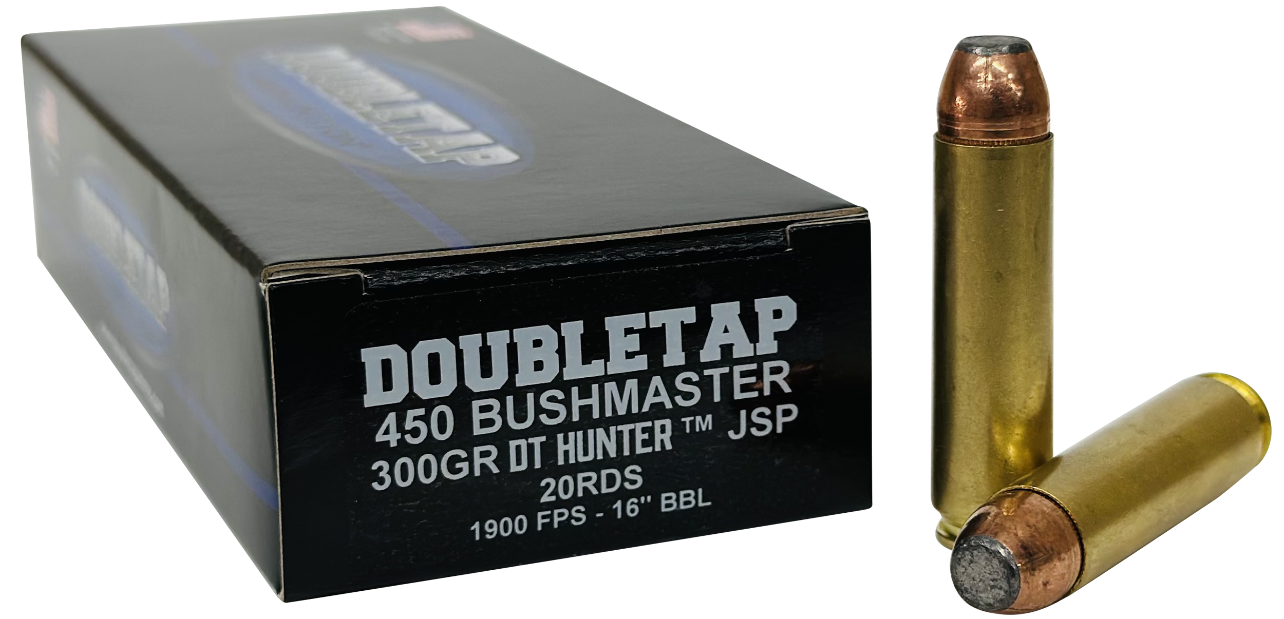 DoubleTap Ammunition 450B300SP 450Bushmaster 300gr 20 Per Box/25 Case