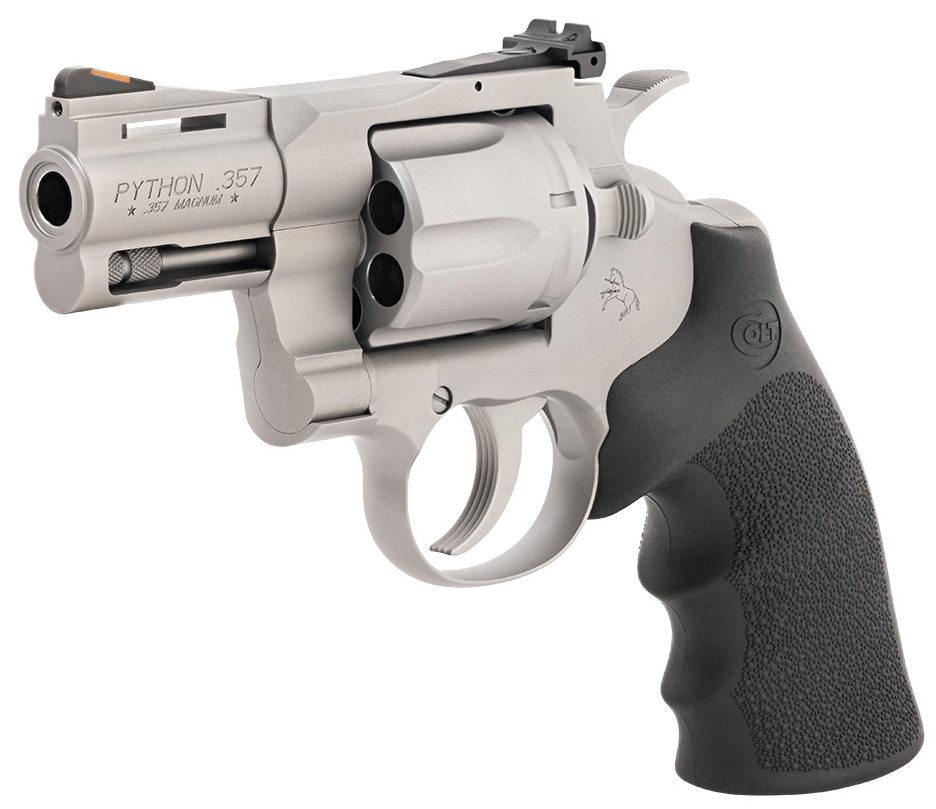 Colt Python Shooter's Model 357 Mag 3" 6rd Stainless Hogue Revolver