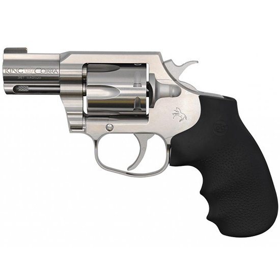 Colt King Cobra Carry .357 Magnum 2 in 6 Rounds Brushed Stainless Hogue Grips