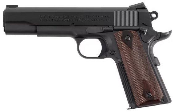 Colt Shooter's Model Government 45 ACP 5in 7rd Blued Carbon Steel Mainspring Housing