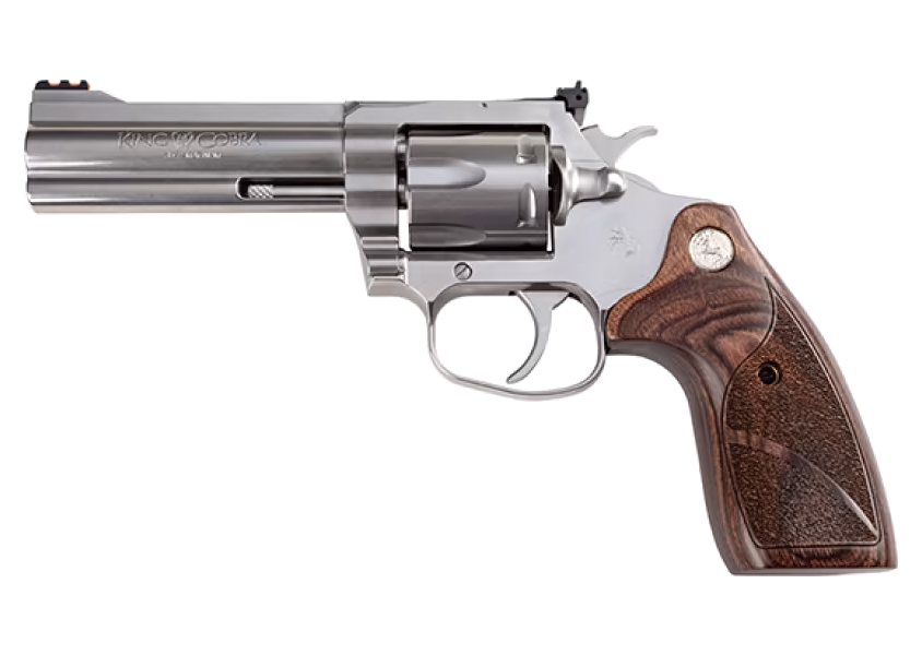 Colt King Cobra Shooter's Model 357 Magnum 4.25 in 6-Round Matte Stainless Steel