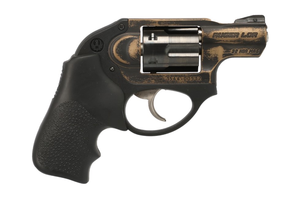 Ruger LCR 32 H&R Magnum 6 Round Brown Worn