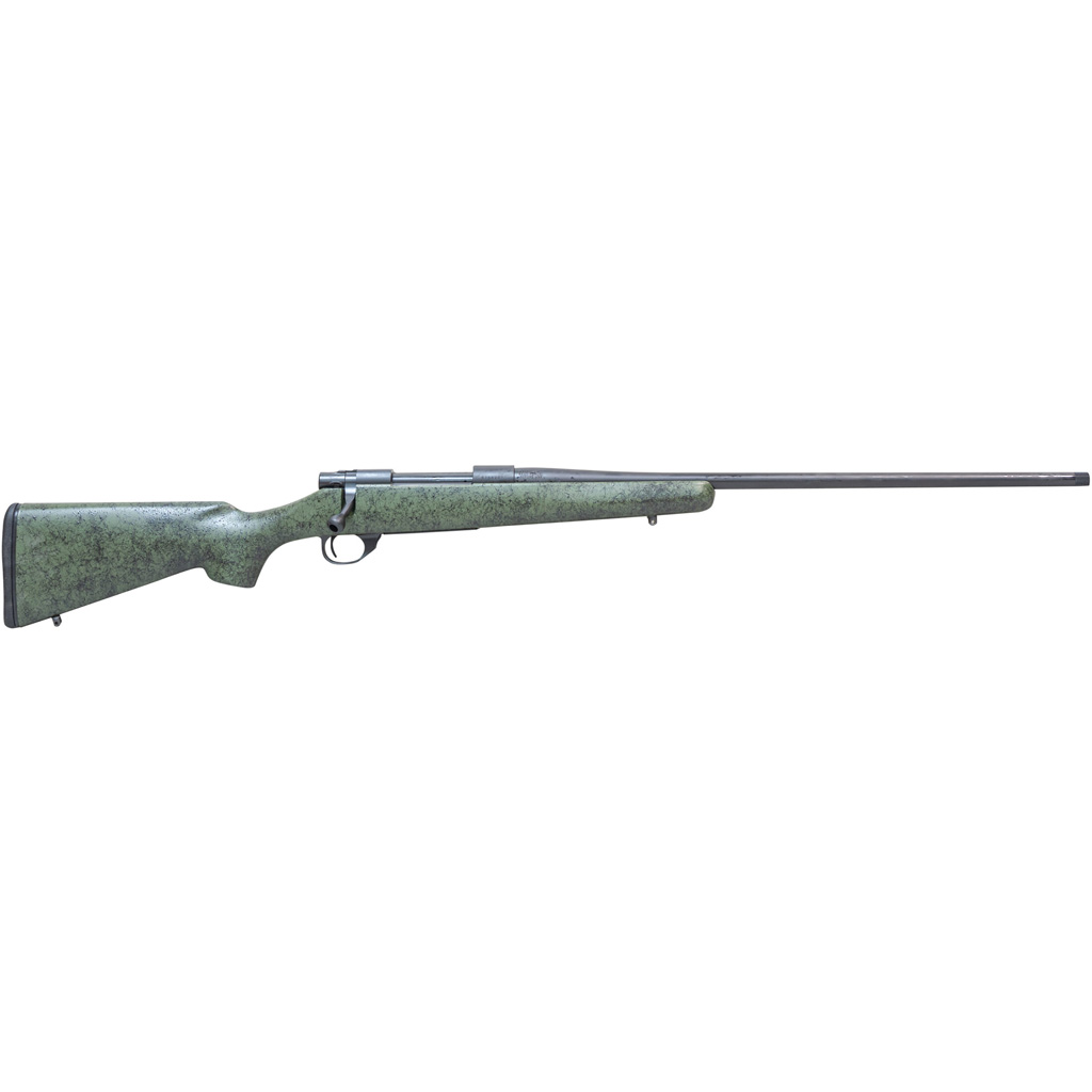 Howa M1500 Carbon Stalker Rifle 22 ARC 22 in. Black / ODG&BLK Web Threaded Brrl