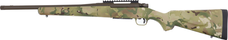 Mossberg Patriot Multicam Brown 22-250 Remington 18 Inch 5 Rounds