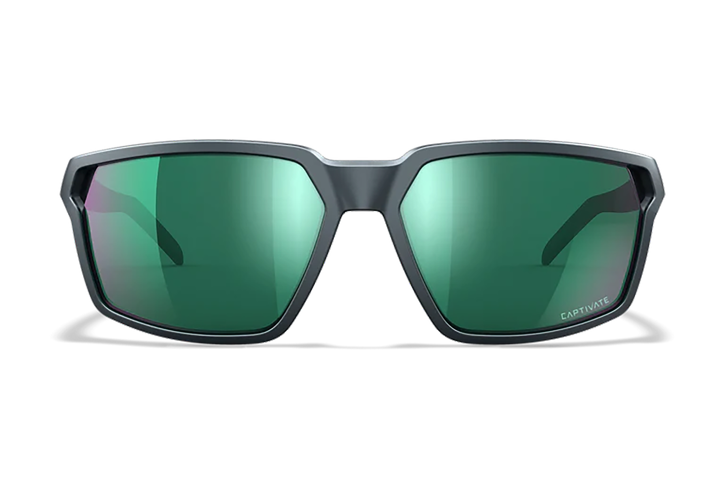 Wiley X AC6SRA07 Sierra  M/L Green Mirror Lens Polycarbonate Matte Graphite Frame