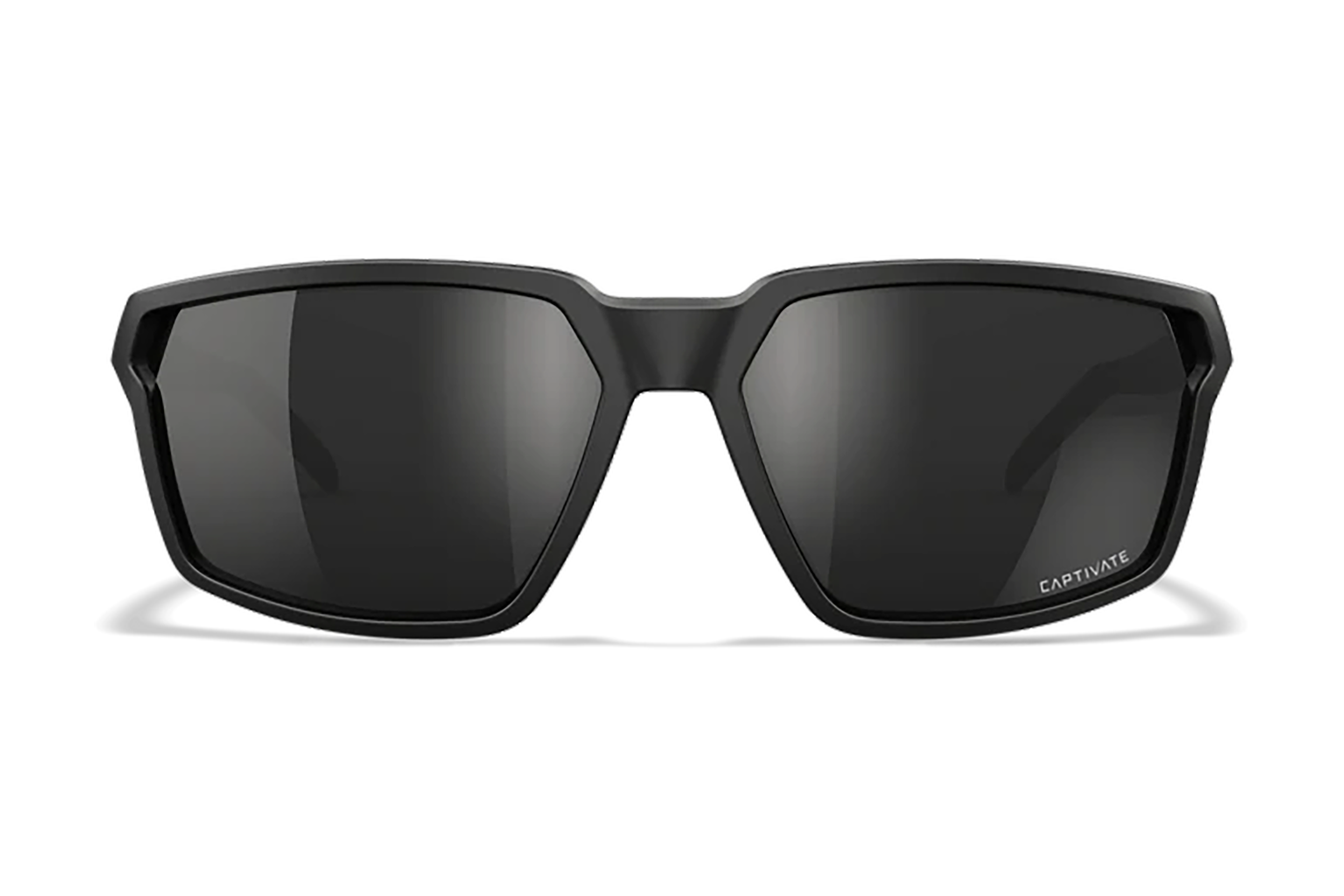 Wiley X AC6SRA05 Sierra  M/L Black Mirror Lens Polycarbonate Matte Black Frame