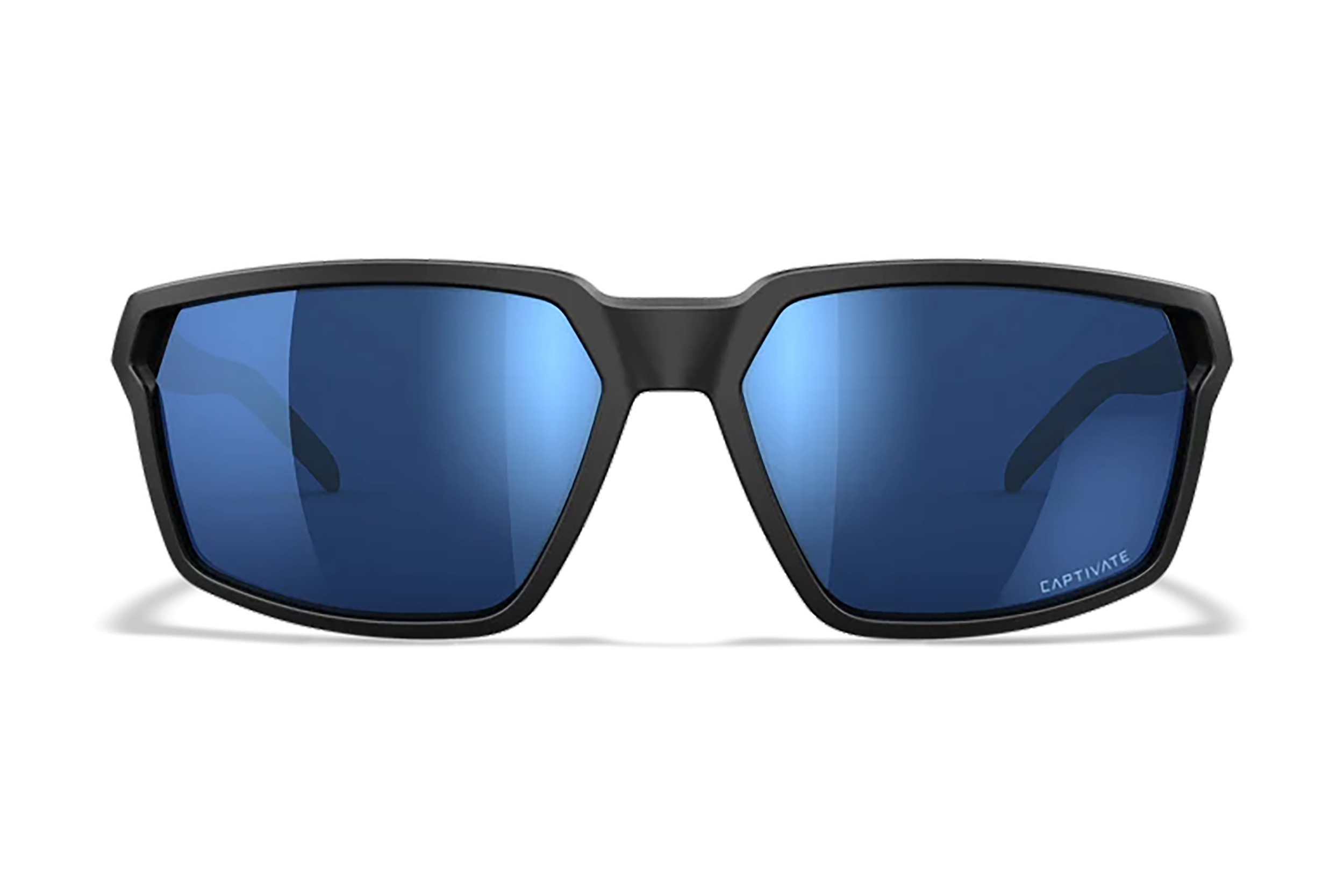 Wiley X AC6SRA09 Sierra  M/L Blue Mirror Lens Polycarbonate Matte Black Frame