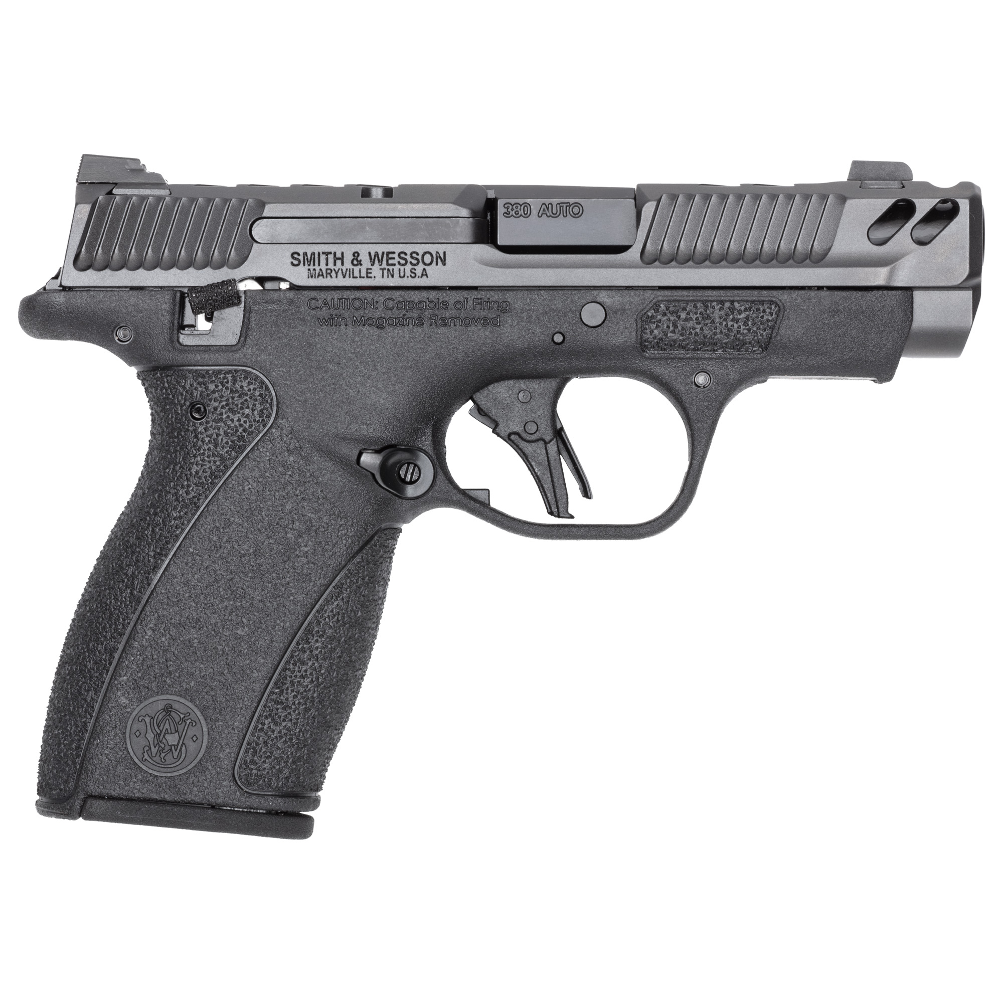 Smith and Wesson Performance Center Bodyguard 2.0 Carry Comp 380 ACP 3.1 inch barrel 10 or 12 rounds Armornite