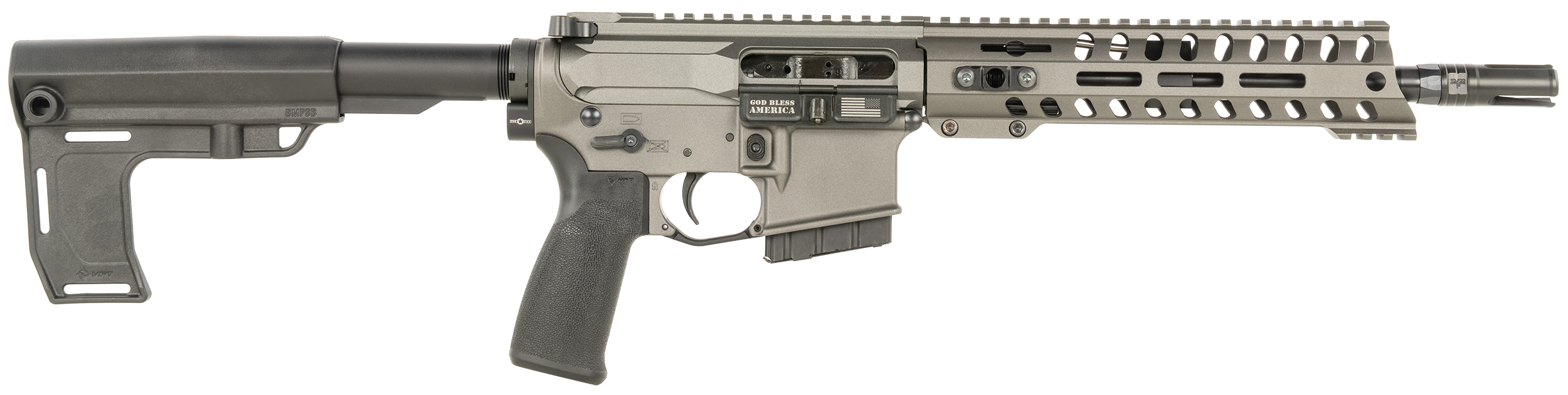 Patriot Ordnance Factory 2168 Constable 350 Legend 10.5in 30+1 Tungsten Cerakote