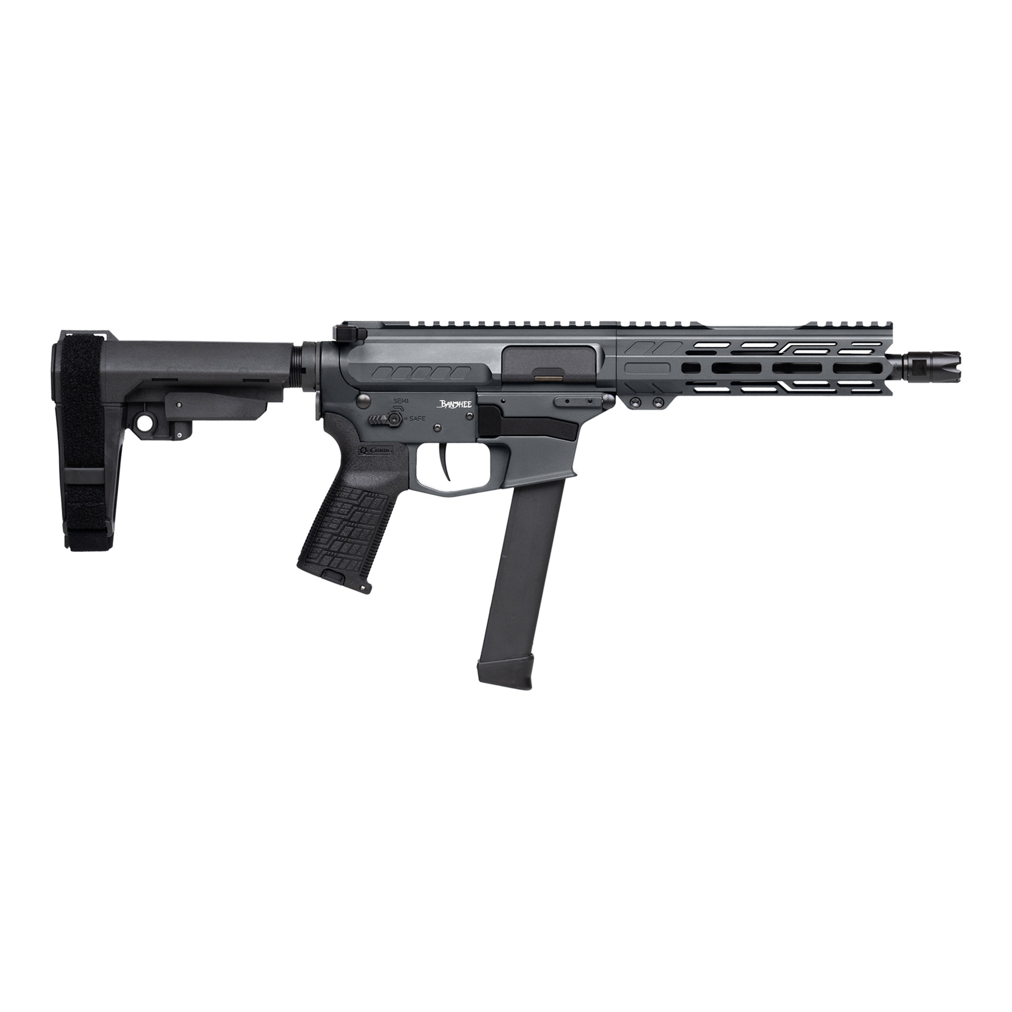 CMMG Banshee FE MkGs 9mm 8" 33rd Tungsten Pistol