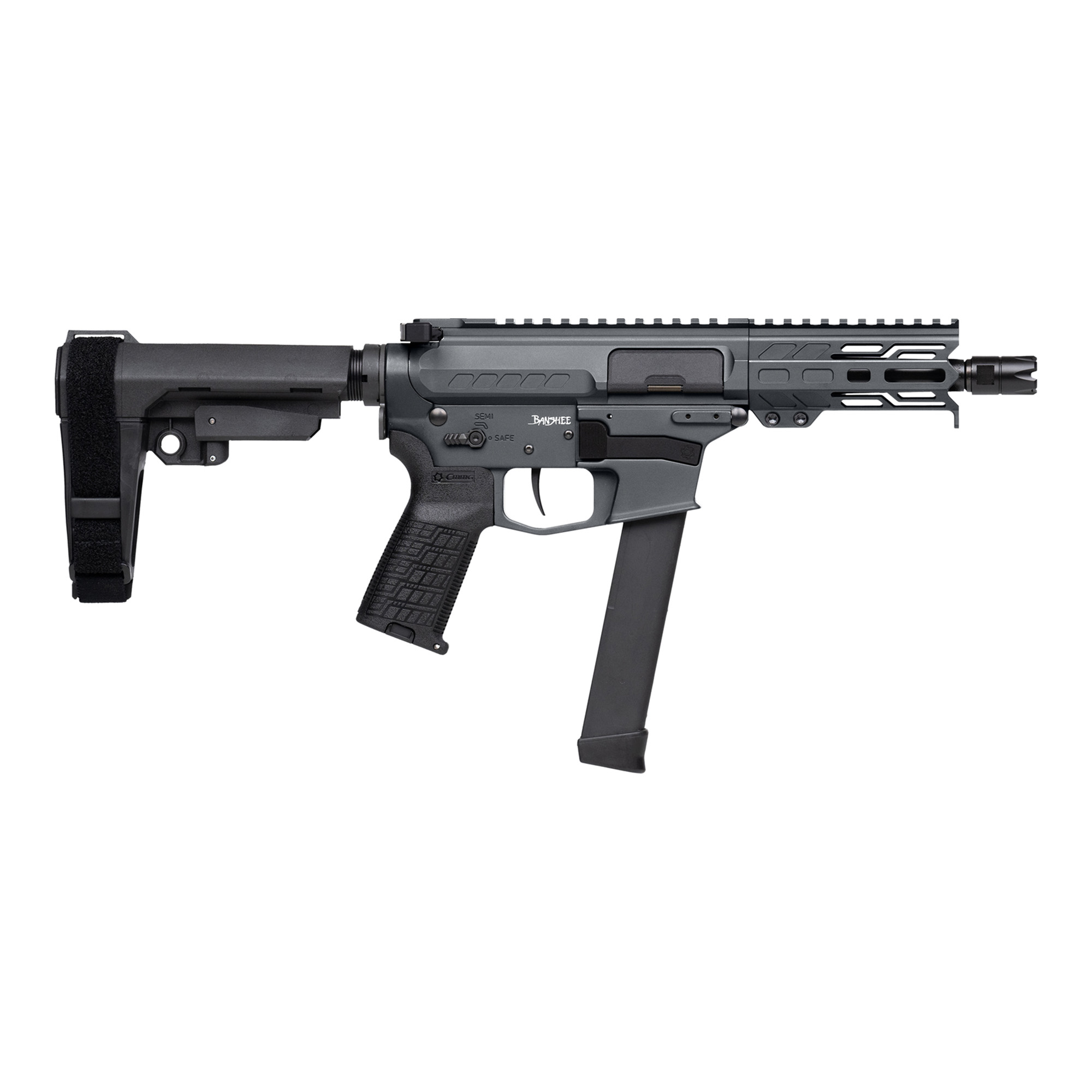 Cmmg Banshee Fr MkG 9mm Luger 5 inch 33+1 Tungsten Cerakote