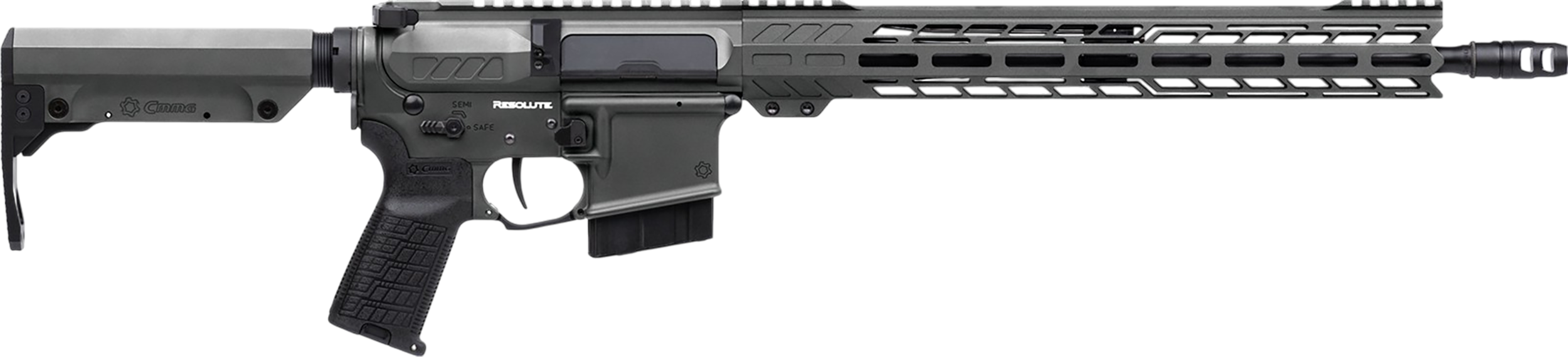 Cmmg Resolute Mark 4 338 ARC 16.1 in 10+1 Tungsten Cerakote