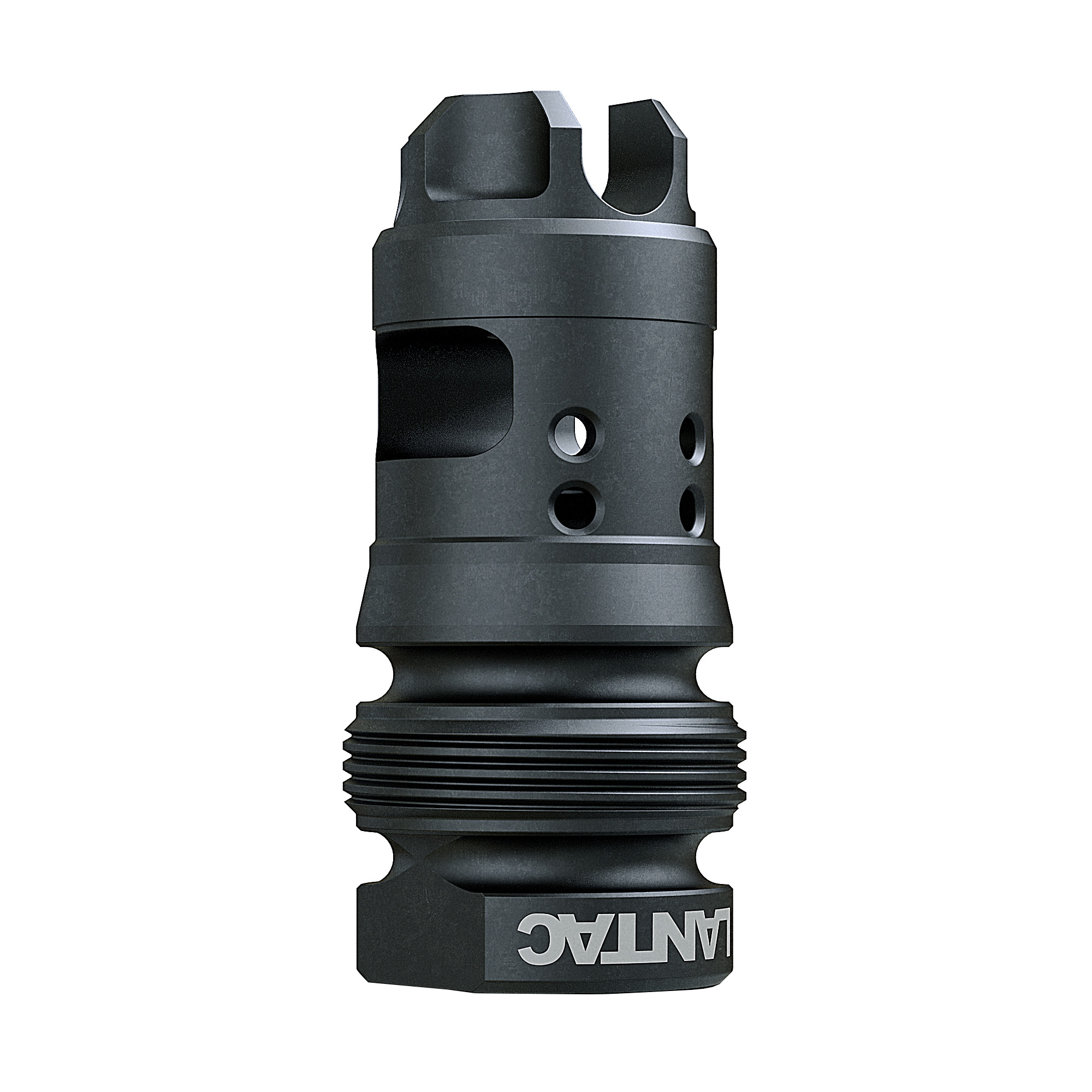 Lantac Dragon 9mm Muzzle Brake 1/2x28 Dead Air Xeno HUB Compatible