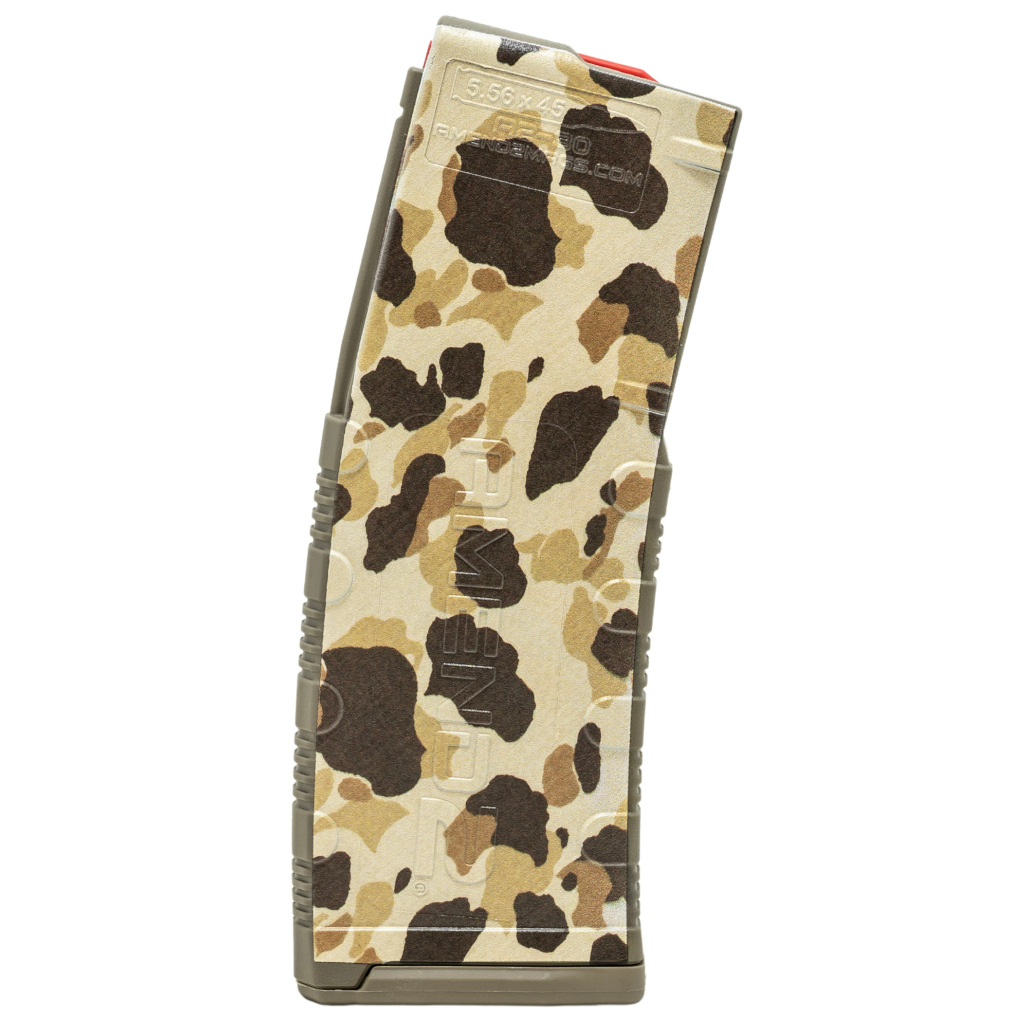 Amend2 30 Round AR15 Magazine 5.56 NATO Flat Dark Earth Desert Frogskin Camo