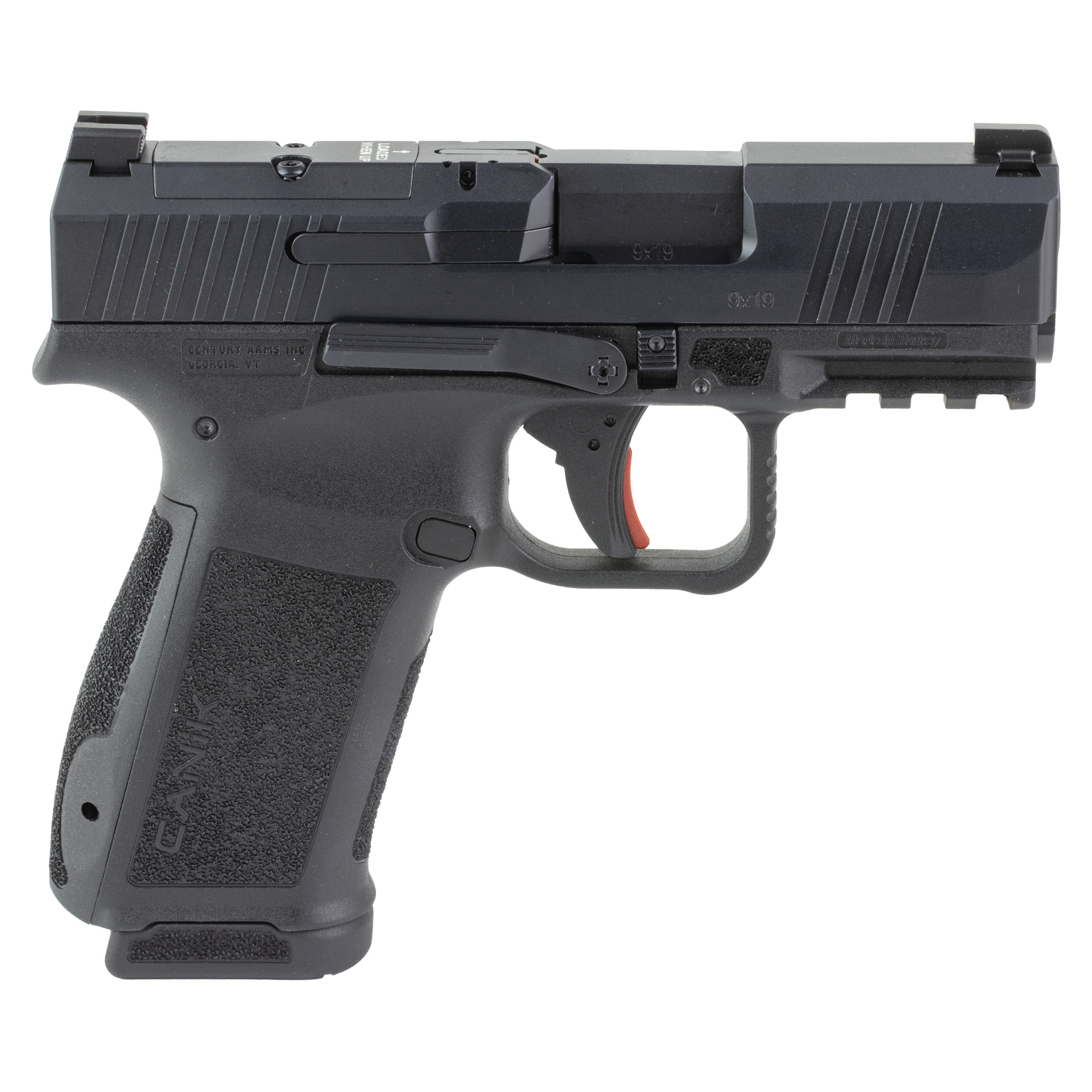 Canik Mete MC9L 9mm Luger 3.18 in 10+1 Nitride Steel Slide Polymer Frame