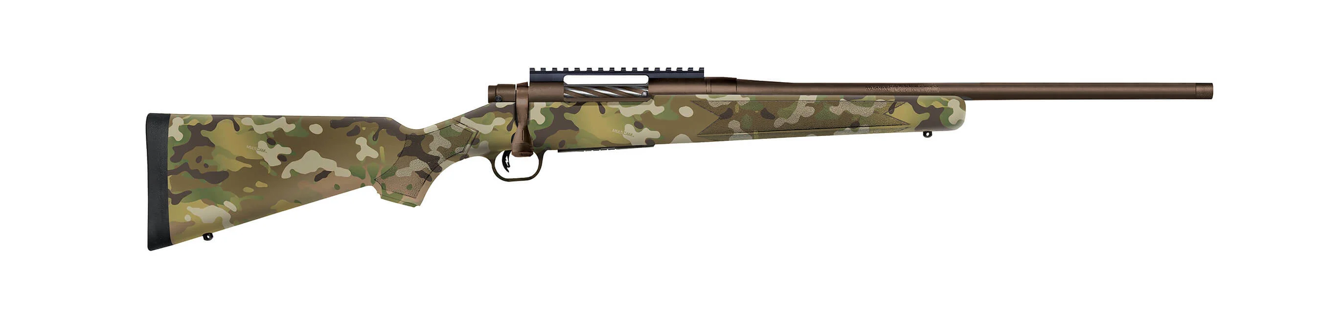 Mossberg Patriot Carbine 350 Legend 18 in 4 Rounds Multicam Brown Cerakote