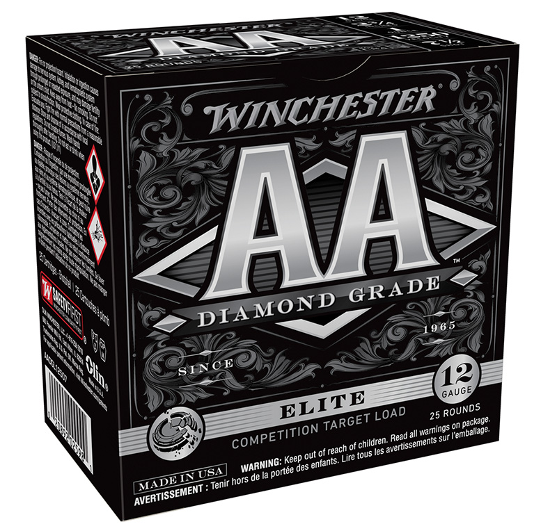 Winchester, AA Diamond Grade, 12 Gauge, Shot, 1 1/8 oz, 25 Rounds