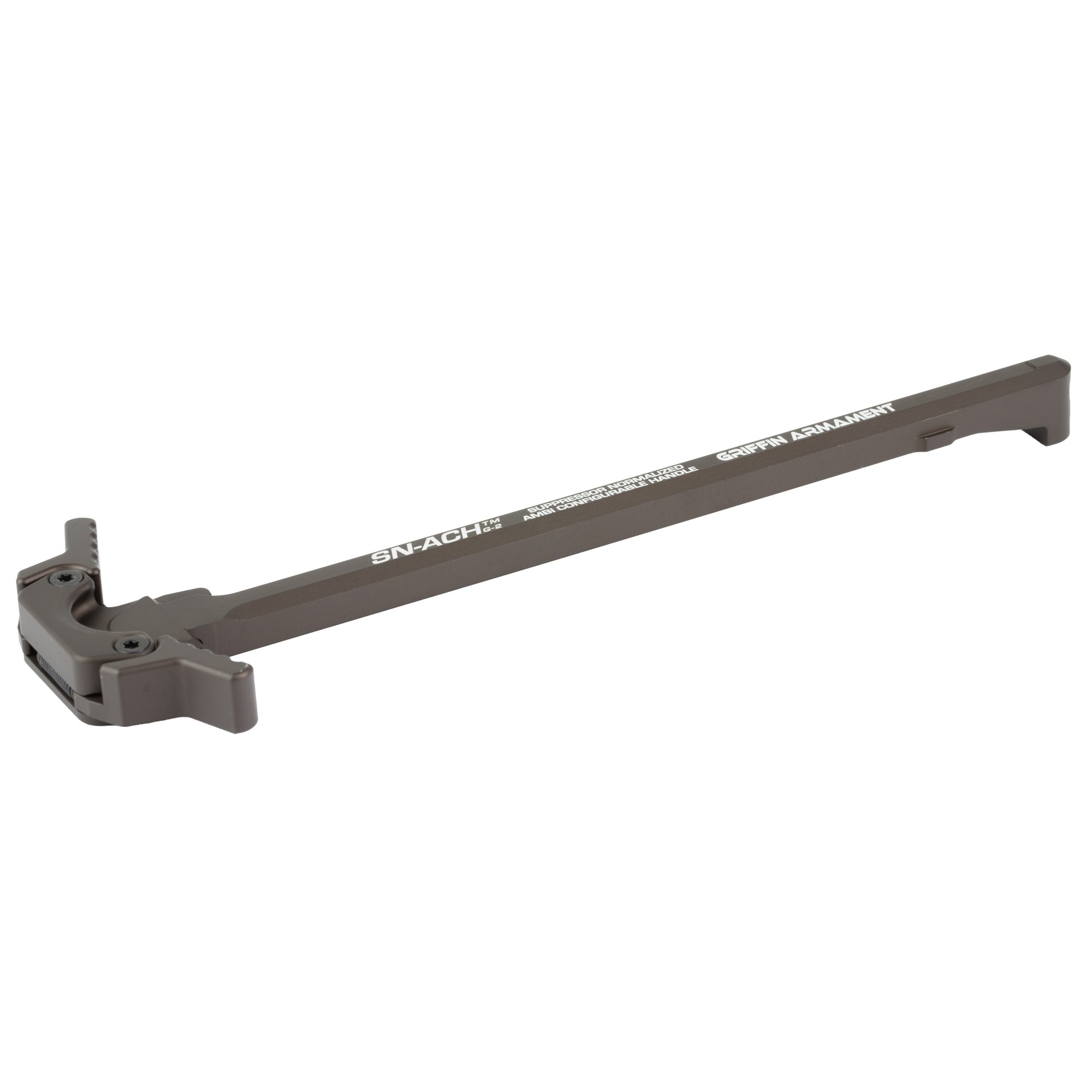 Griffin Armament SN-ACH 10 Gen 2 Terra Brown Charging Handle AR10 SR25 DPMS LR308