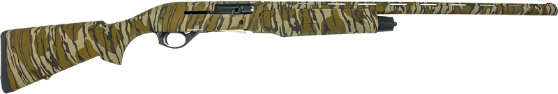 Spandau Arms 21000194 S2  Full Size 20 Gauge Semi-Auto 3" 3+1 24" Overall Mossy Oak Bottomland Vent Rib Barrel, Drilled & Tapped Receiver, Fixed Synthetic Stock
