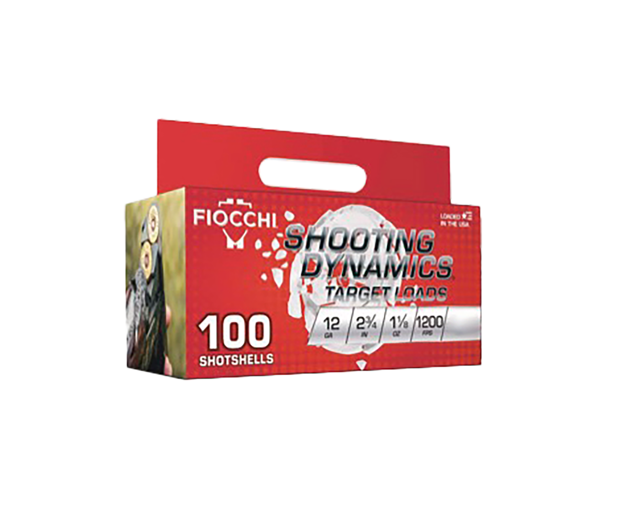 Fiocchi Shooting Dynamics 12 Gauge No 8 Shot 1 1/8 oz 100 Rounds