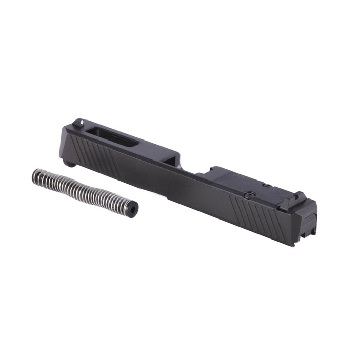 Brownells Brn Window Slide Assembly Glock 17 RMR Cut Stripped