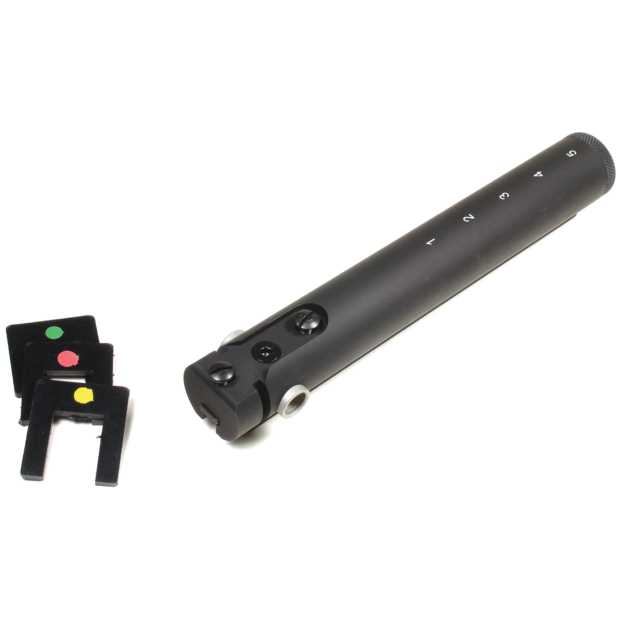 VLTOR Weapon Systems RE-47 5 Position Receiver Extn for Stamped AK and M4 Collapsible Stocks