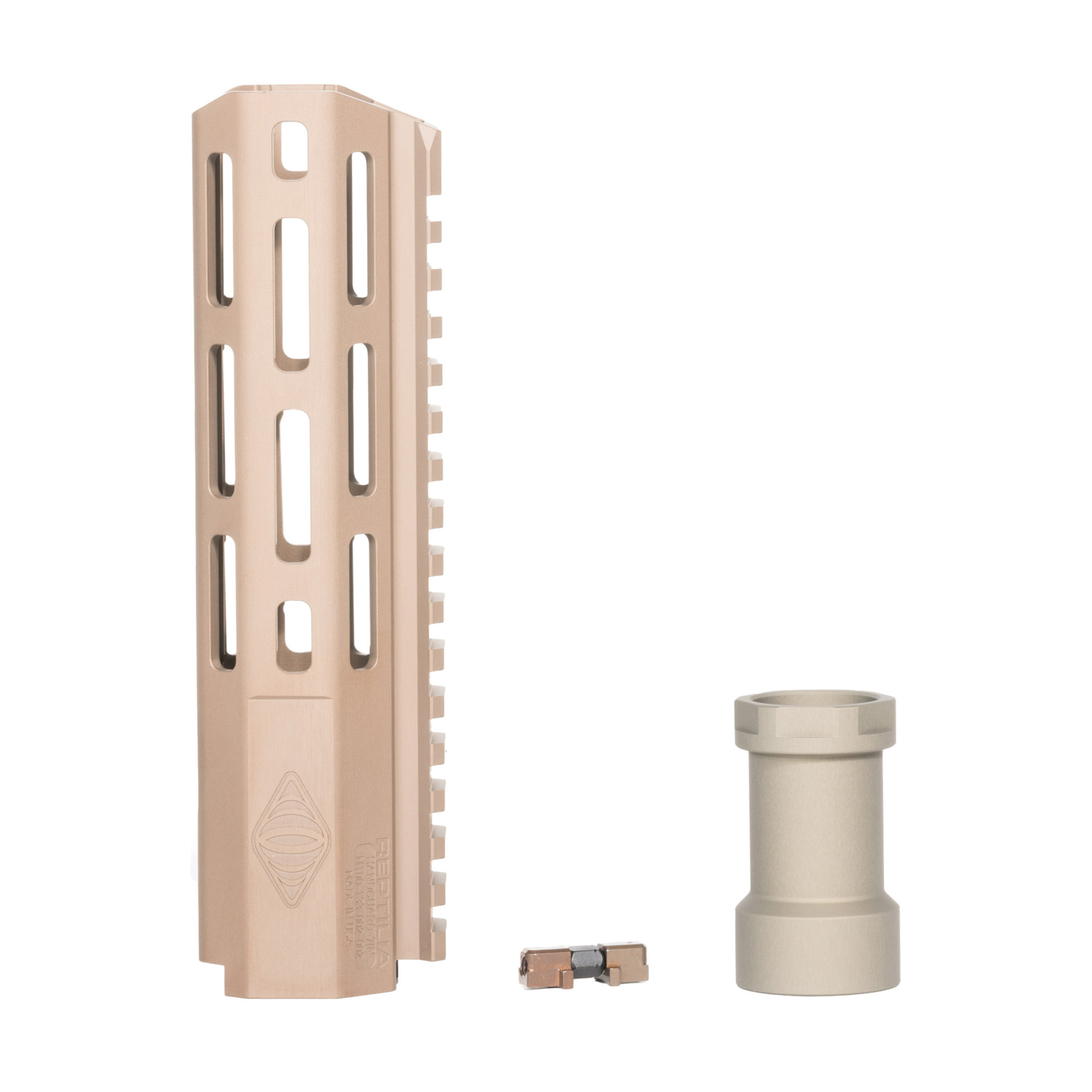 Reptilia 9.4 Ar-15 M-lok Handguard 7075-T6 Billet Usa