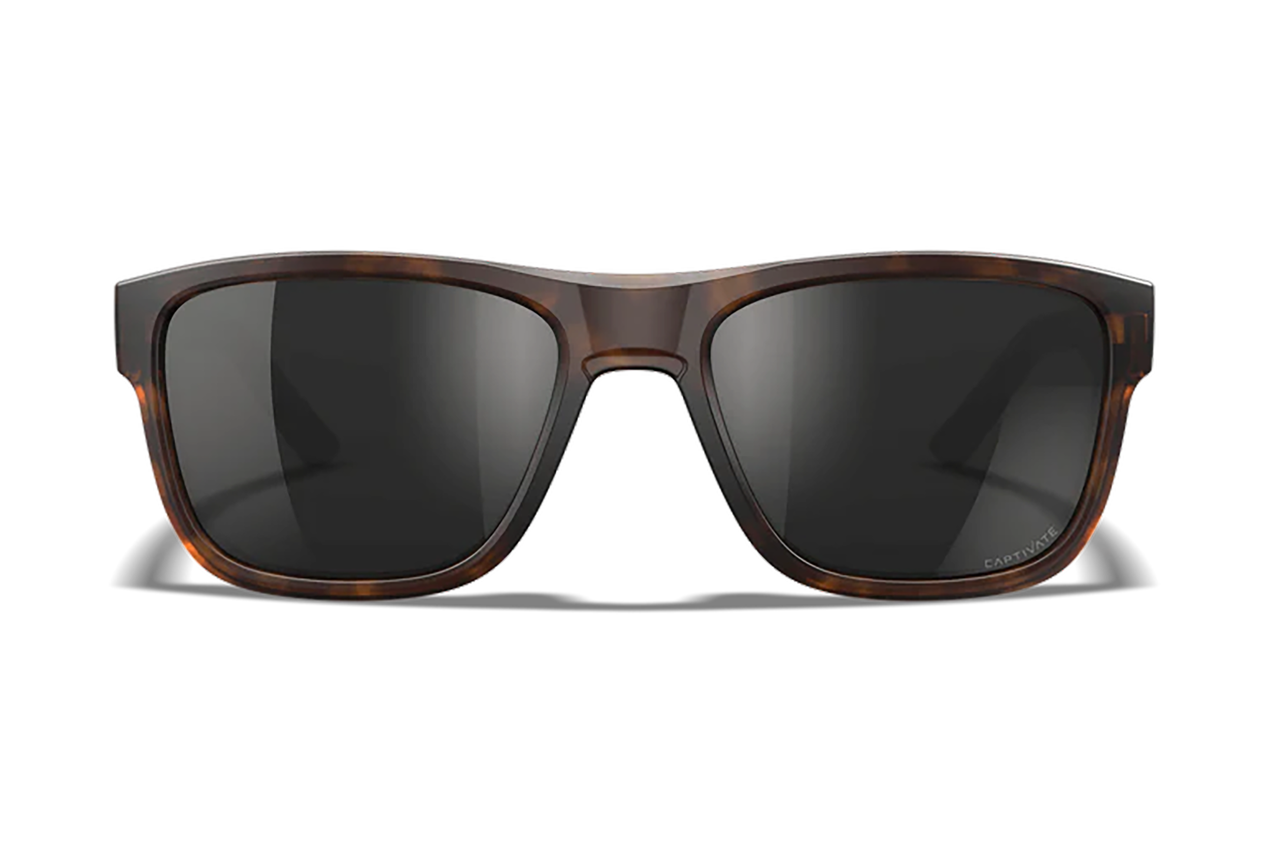 Wiley X AC6OVN15 Ovation  Black Mirror Lens Polycarbonate Matte Tortoise Frame