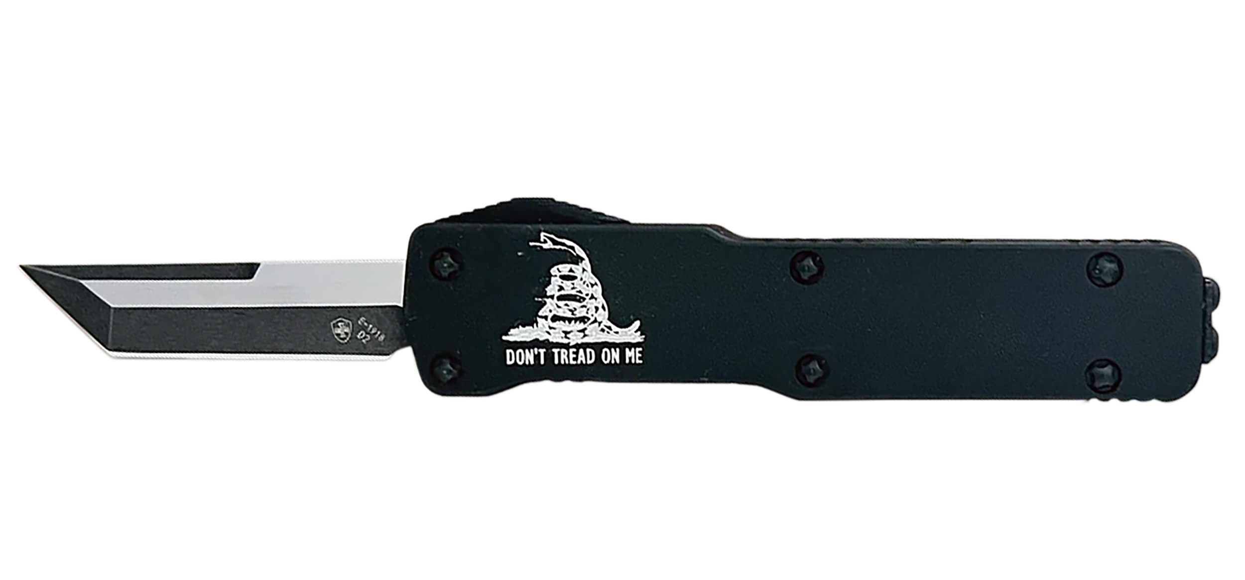 TEMP CADTOM221 CAL ALUM DONT TREAD ON ME TANTO BLK