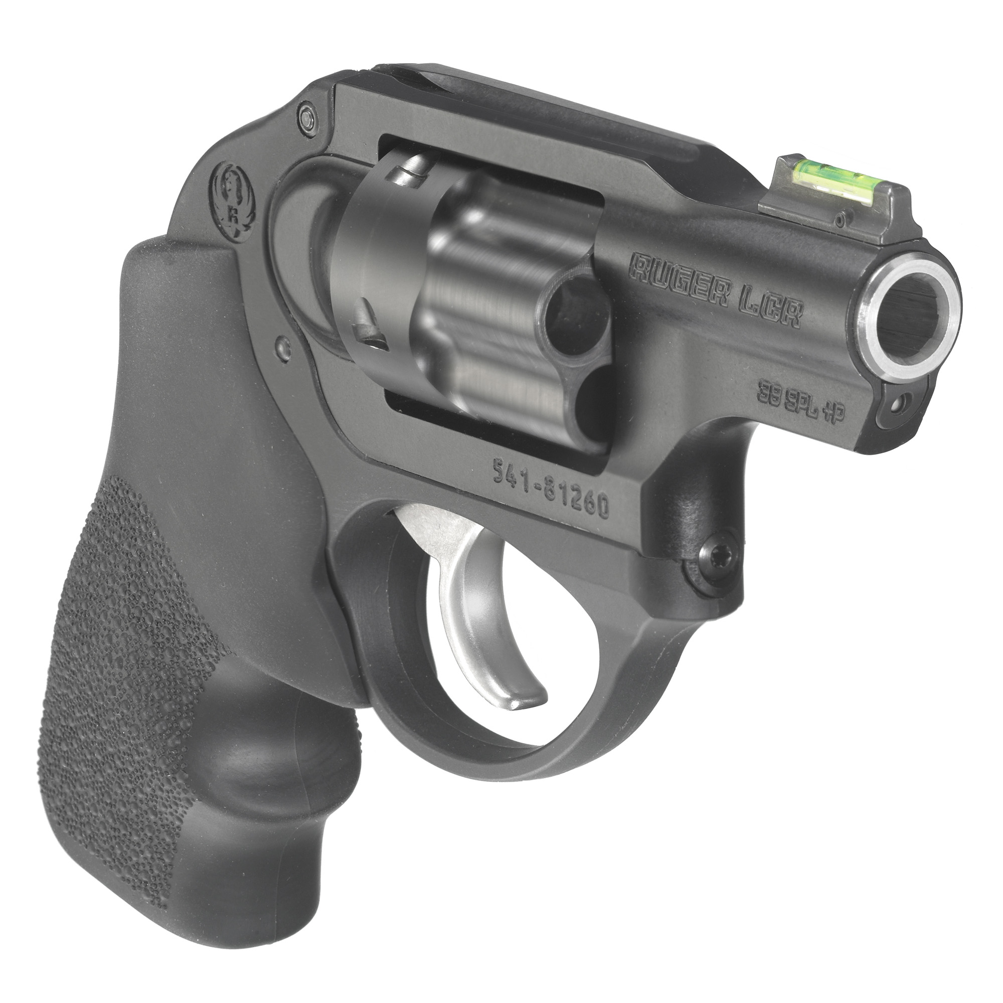 Ruger 5418 Lcr .38 Special +P 1.87 inch 5 Shot Hogue Grip Concealed Hammer
