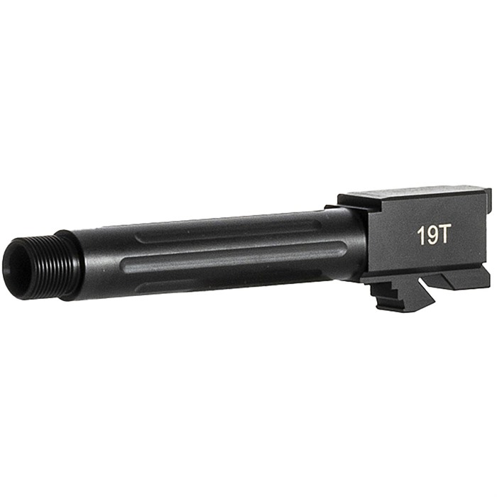 Brownells BRN Pistol Fluted G19 Gen1-5 9mm Luger 4.02in Threaded Barrel