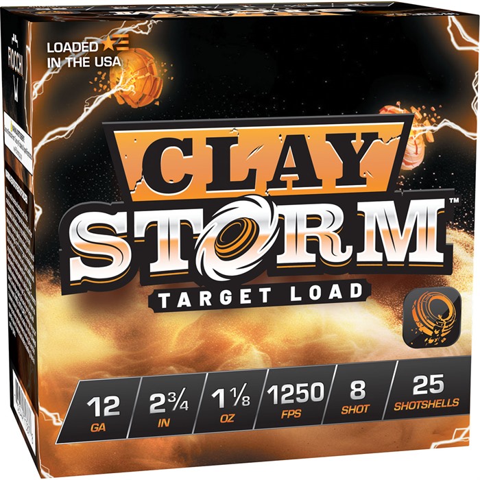 Fiocchi Clay Storm 12 Gauge Shot 1 1/8 oz 25 Rounds