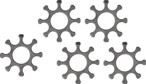Smith and Wesson Blued Steel Moon Clips for .38 Super Revolvers