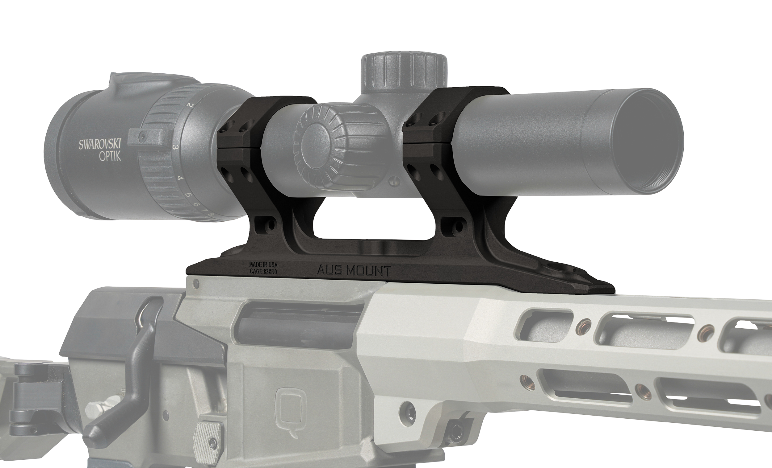 Q Llc Q 100-360 Aus Mount 30mm Dia Direct Mini Fix Picatinny