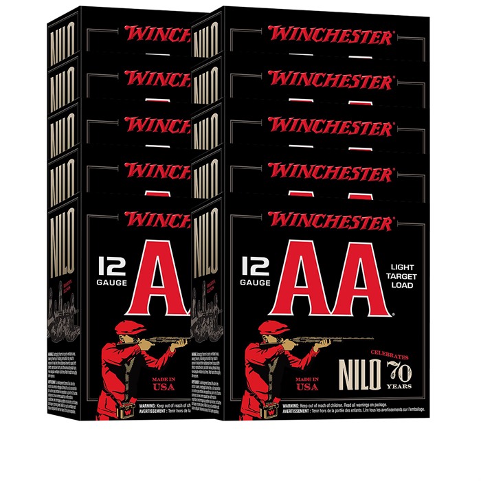 Winchester AA Light Target 12 Gauge 2-3/4" 1-1/8oz #8 Shot 250ct