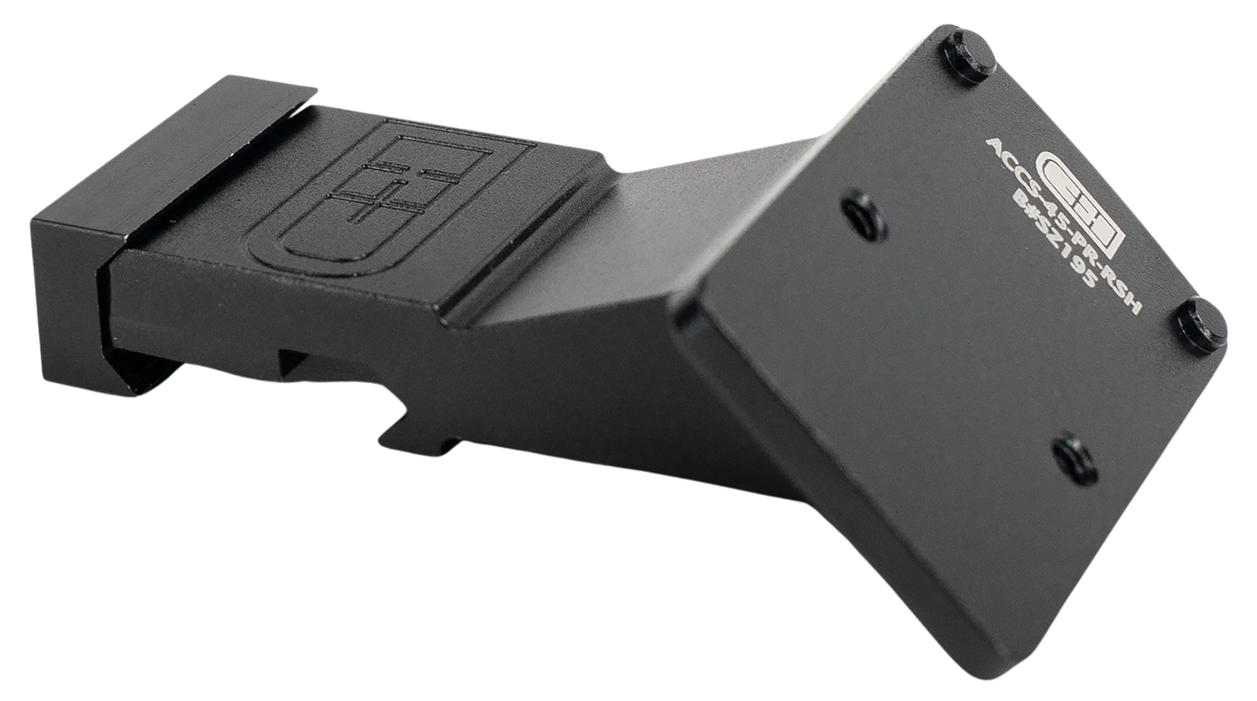C&H Precision PR-45-RSH 45 Degree Offset Picatinny Rail for Rmr Sro Optics