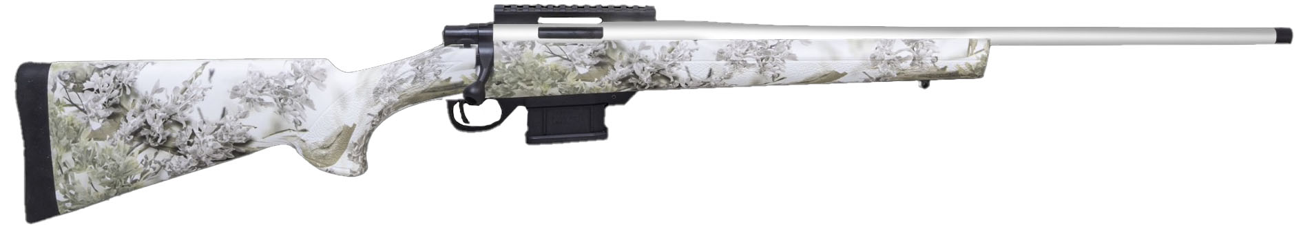 Lsi Howa M1500 22arc 22 White Kings Snow Thd