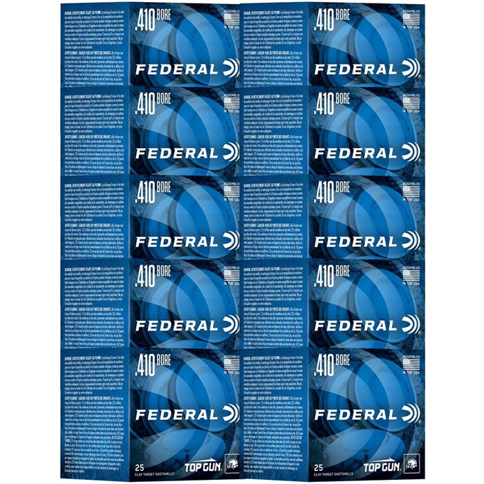 Federal Premium Top Gun Sporting 410 Bore 2.5" 1/2oz #9 250ct