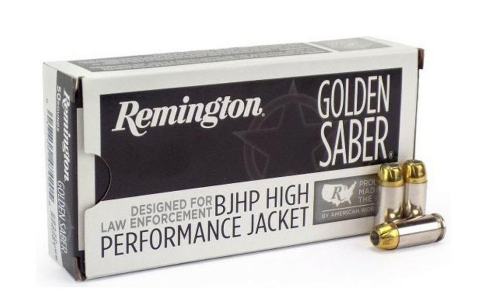 Remington Golden Saber 9mm Luger Bonded Jacketed Hollow Point 124 Grain 20 Rounds