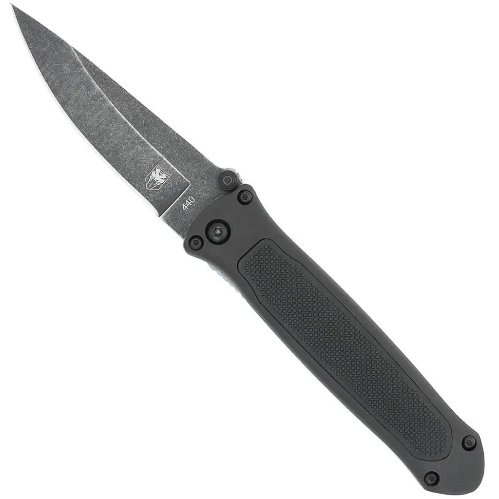 COBRATEC BLACK HIDDEN RELEASE QUICK STRIKE 3.25" BLD G10 GRIP