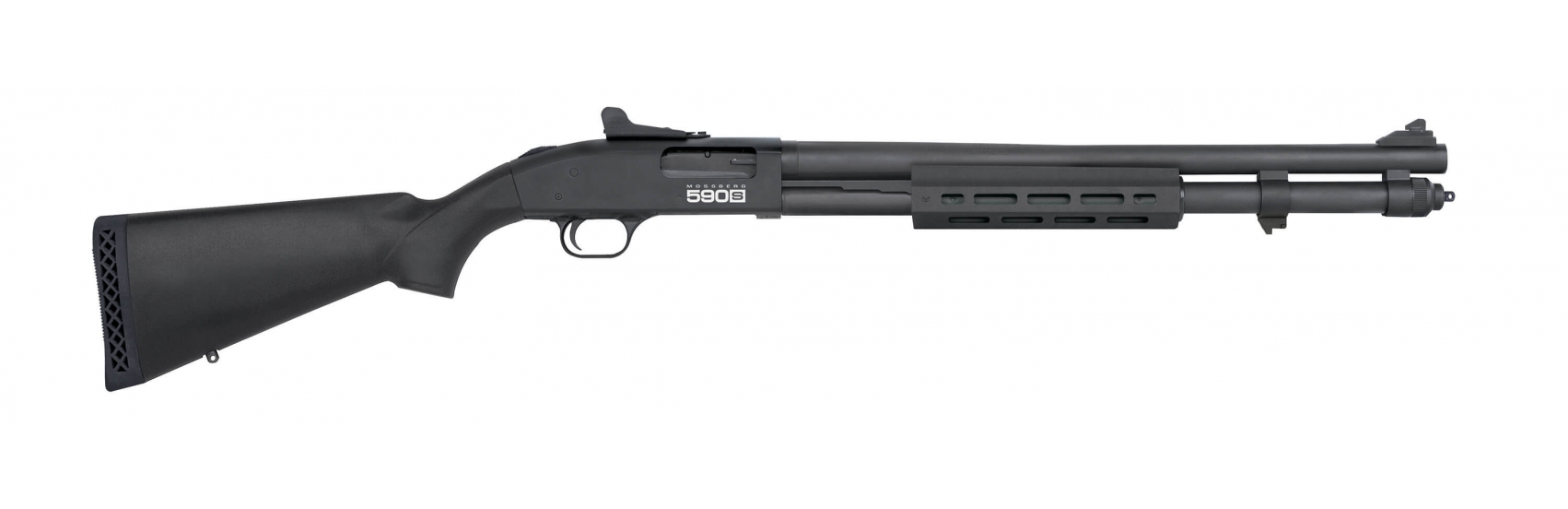 Mossberg 590S Tactical 12 Gauge 20 Inch 13 Round Plus 1 Chamber Capacity Matte Finish
