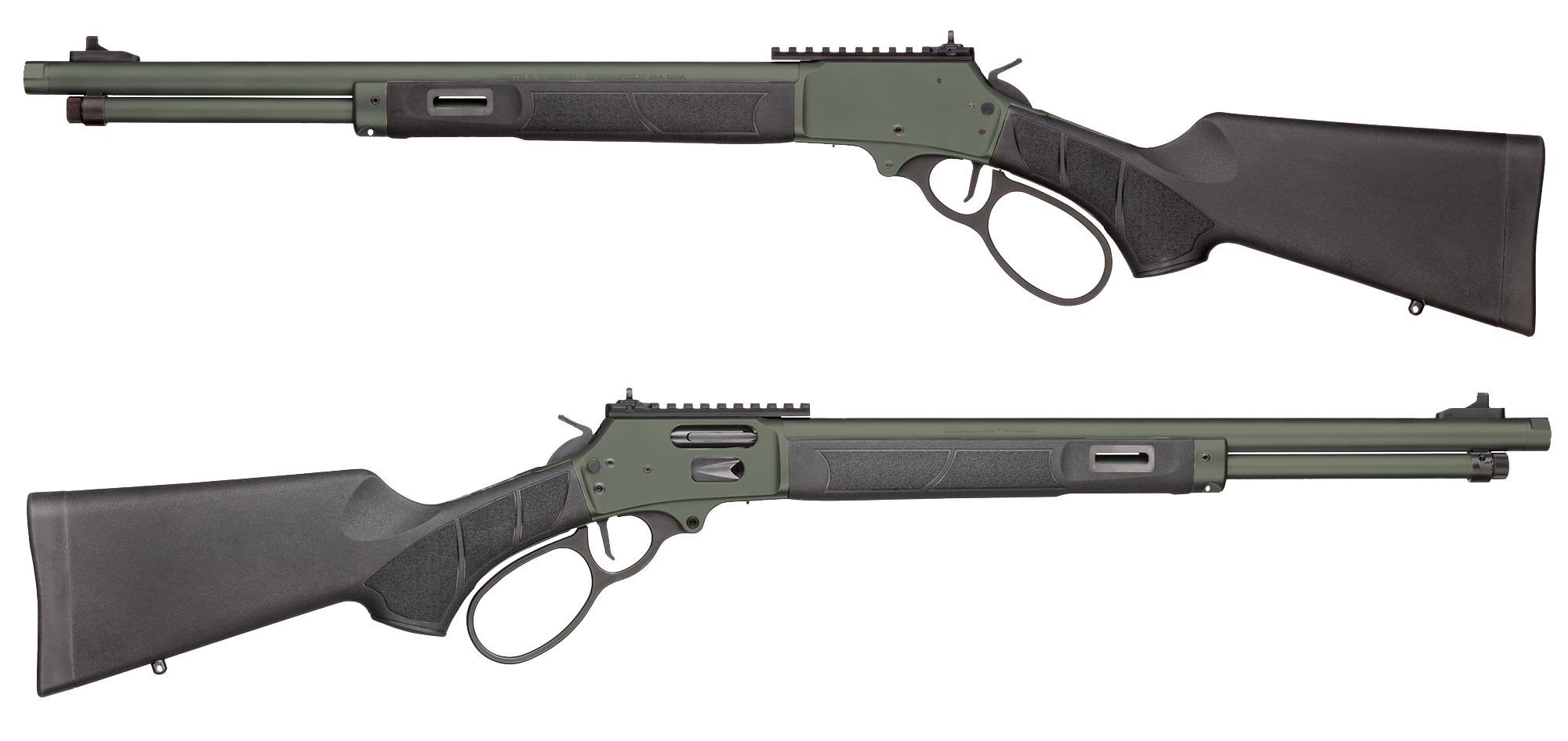 Smith & Wesson 1854 .44 Rem Mag 19.25in 9 Round Od Green Cerakote