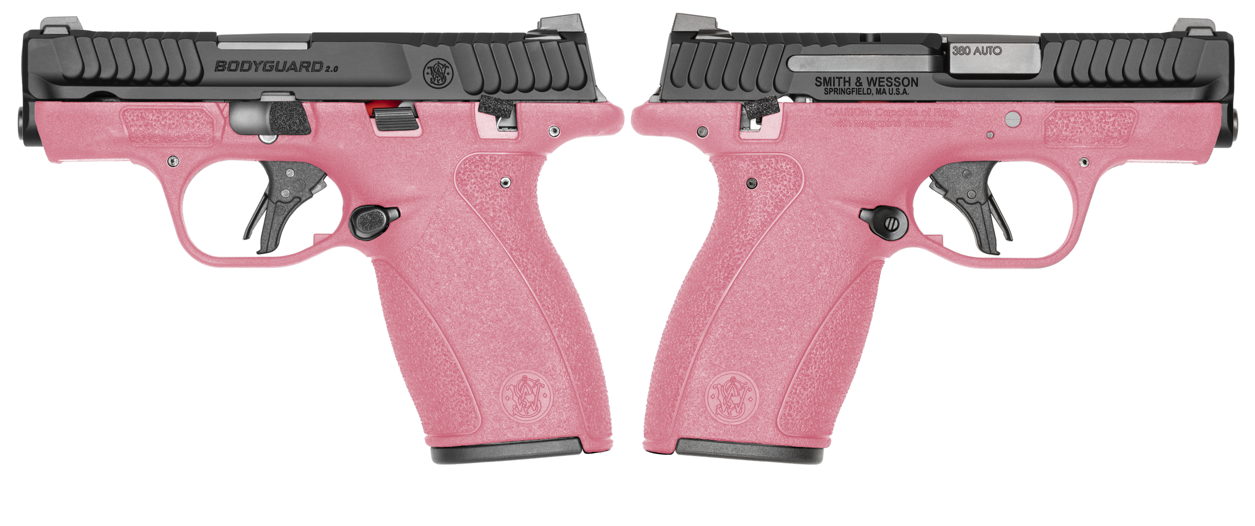 Smith & Wesson Bodyguard 2.0 380 ACP 2.75" 10rd Pink Sherbet Pistol
