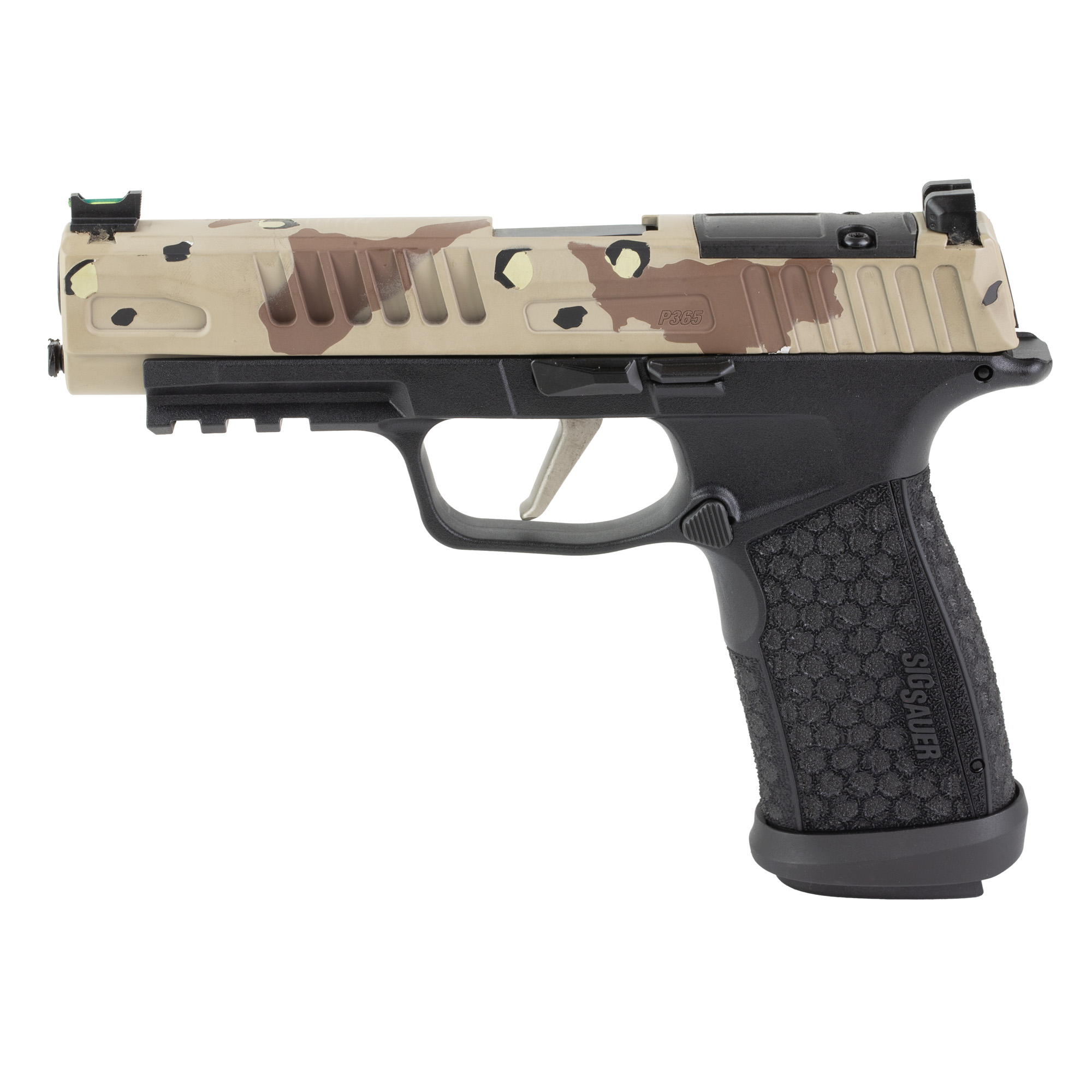 Sig Sauer P365xf Fuse 9mm Luger 4.3in 21 Rounds Chocolate Chip Camo Cerakote