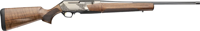 Browning Bar Mark 4 Medallion, .308 Win, 22in, Walnut Stock, Nickel Receiver