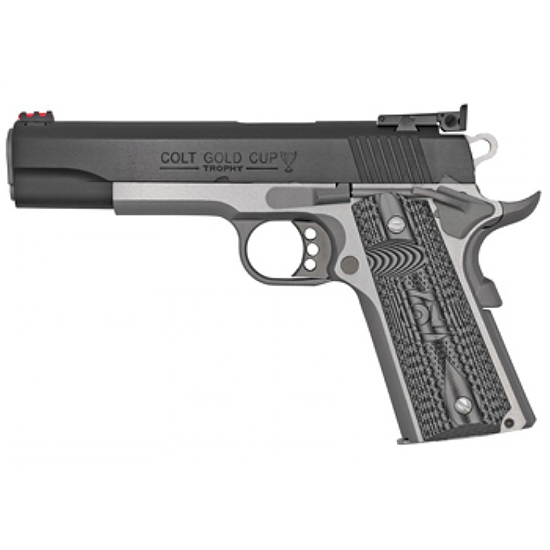 Colt, Gold Cup Lite 38 Super, 5 inch, 9+1, Duo Tone Blued Steel Frame, Blue G10